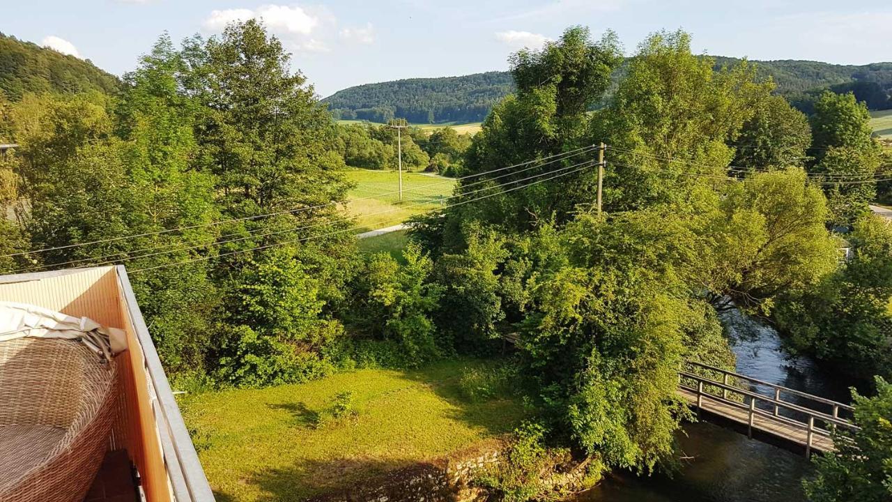 Apartment Pegnitzmuehle Mit Pegnitzinsel Vorra Buitenkant foto